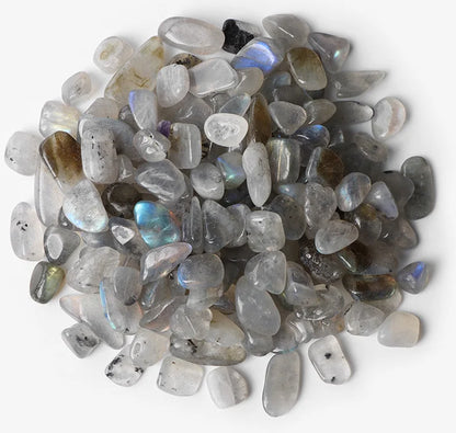 Natural Crystal Pebbles 100g Fish Tank Aquarium Decor Agate Chips