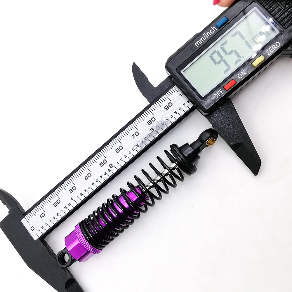 2pcs Metal Shock Absorber 95mm RC Anti-vibration for HSP Buggy Truck
