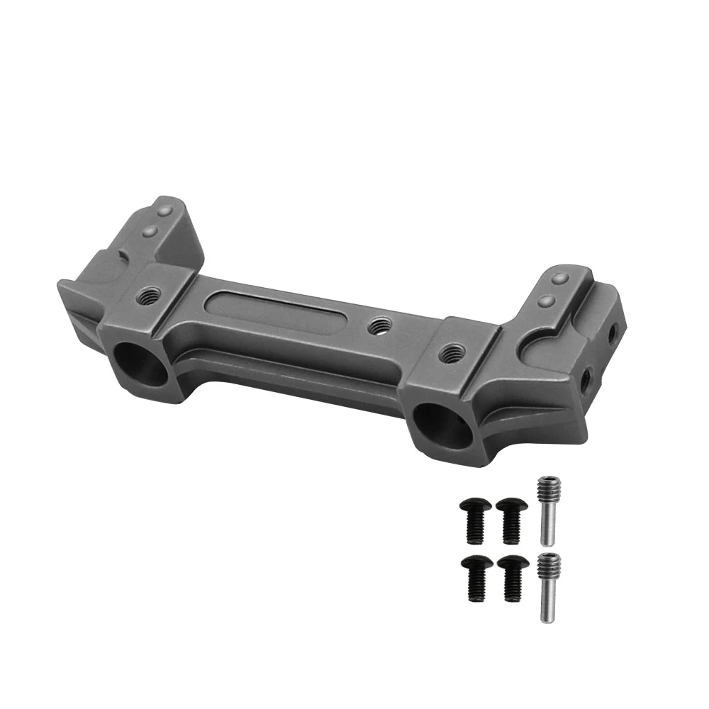 1/10 RC Crawler Metal Front & Rear Bumper Mount Set for Axial SCX10 II