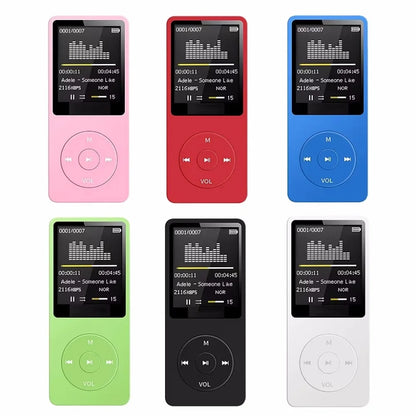 Portable MP3 Player Bluetooth Music Player for Travel Personal Use
