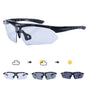 Photochromic Cycling Sunglasses TR90 Auto Lens MTB Road Bike Sports Eyewear