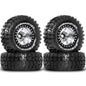 1.9in Crawler Tires Wheel 4PCS for MJX H12P RC 1/12 Rubber Upgrade