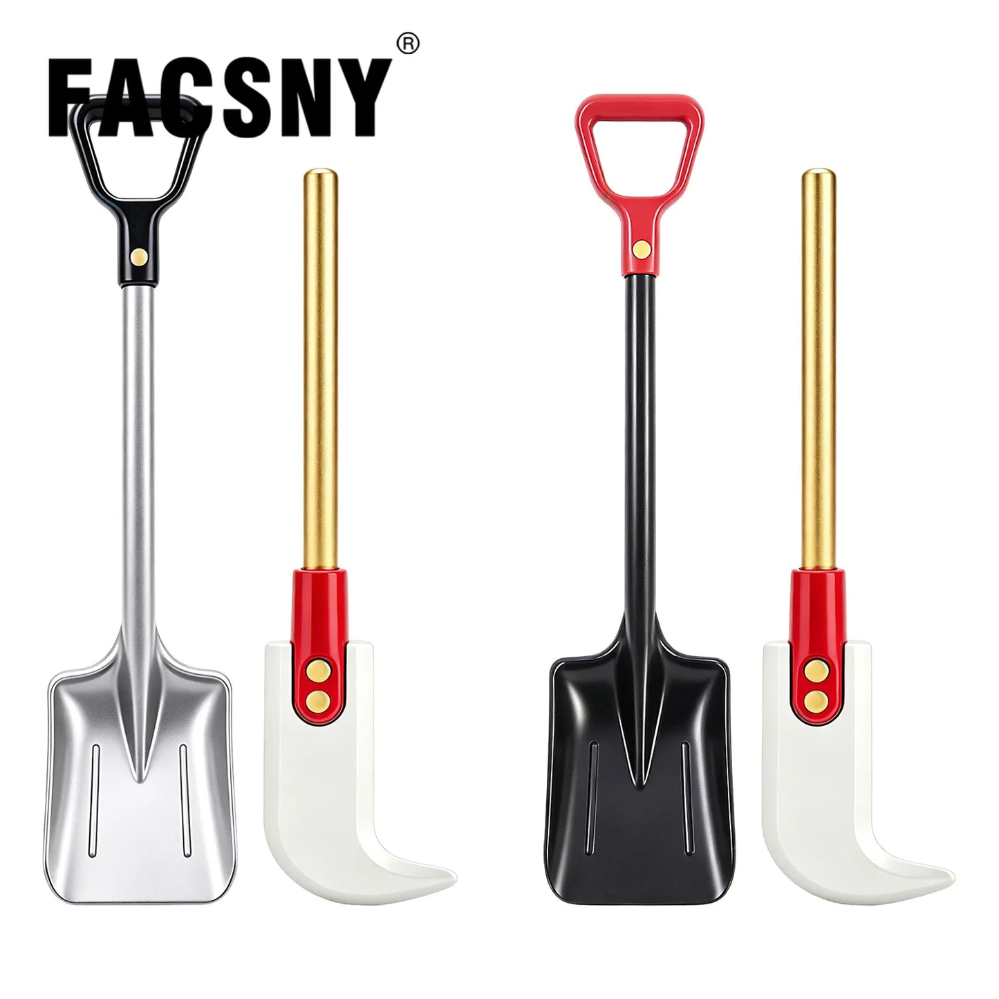 1/10 1/8 Simulated Zinc Alloy Shovel Knife Decoration for RC Crawler Axial SCX10 TRX4 90046 D90 D110 Redcat TF2 Tamiya CC01