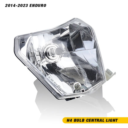 POWERZONE KTM EXC SXF XCW Headlight for Dirt Bike Enduro Motocross 2014-2023