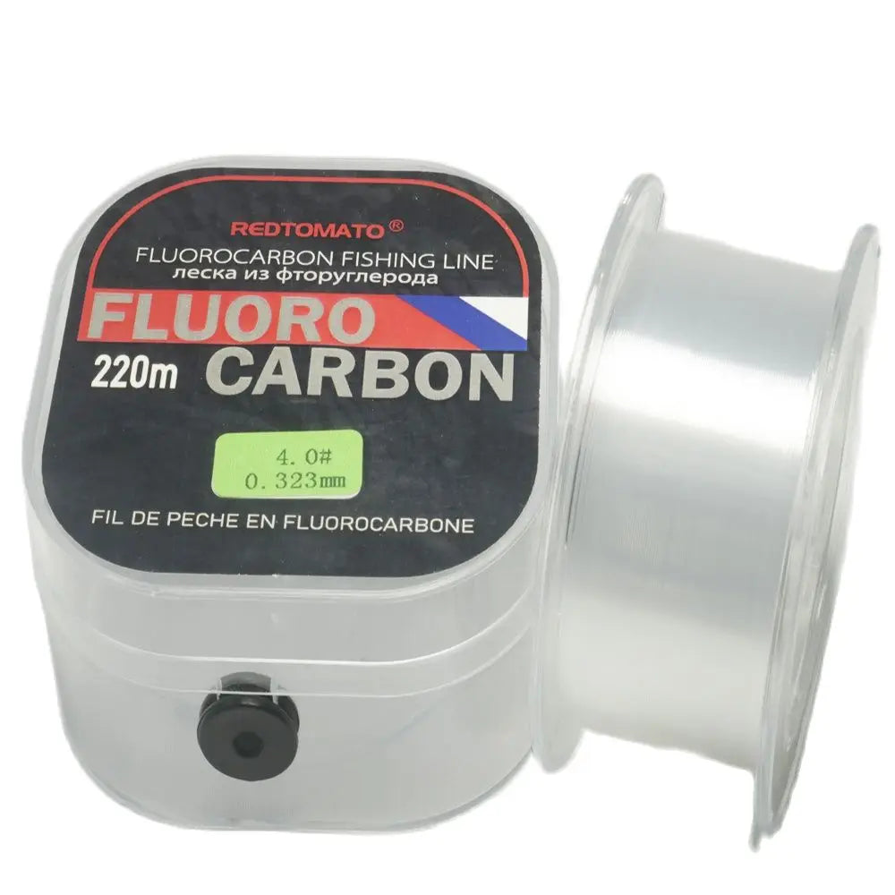 220m Fishing Line Fluorocarbon Soft Leader Tippet Carbon Fly Lines