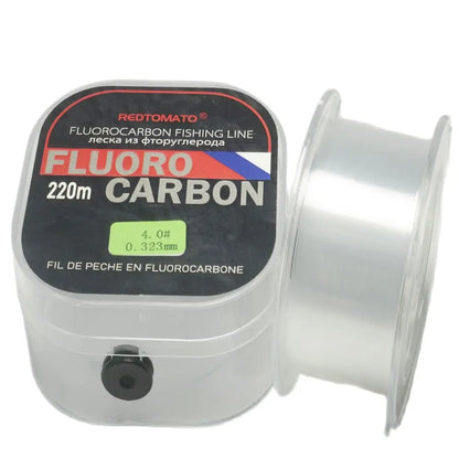 220m Fishing Line Fluorocarbon Soft Leader Tippet Carbon Fly Lines