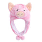 Unisex Funny Bulls Head 3D Animal Decorative Hat Winter Cap for Adults