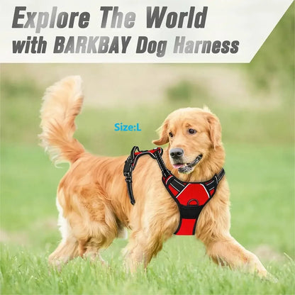 For Dogs Leather Collars Harness Vests Leash Puppy Accessories