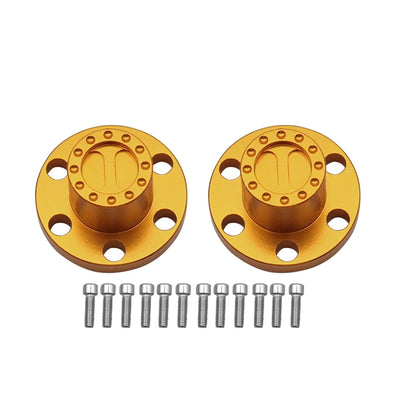 1/10 RC Crawler Metal Wheel Center Dust Caps 6-Hole for 1.9" & 2.2" Wheels - EXPROTAS