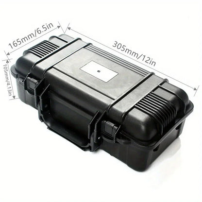 Shockproof Sealed Camera Case Bag Organizer, Photography Storage Box with Sponge Protector