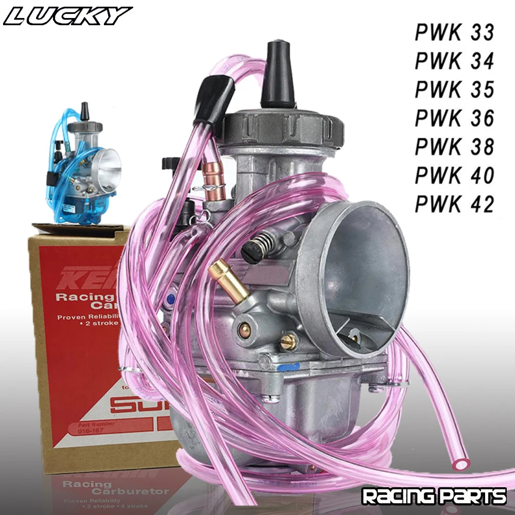 PWK Carburetor 33-42mm Universal 2T 4T Engine Dirt Bike Motorcycle ATV Scooter