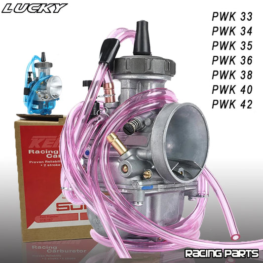 PWK Carburetor 33-42mm Universal 2T 4T Engine Dirt Bike Motorcycle ATV Scooter