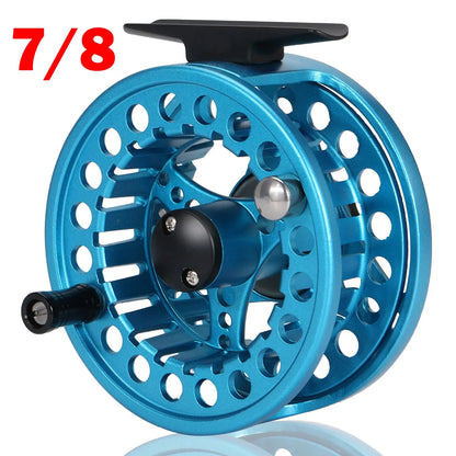 Sougayilang Fly Fishing Reel 5/6 7/8, Die-Cast Aluminum Spool, 11kg Max Drag