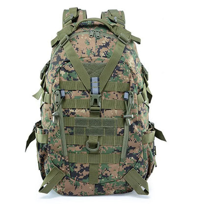 40L Camping Backpack Men's Bag Travel Bags Tactical Molle Climbing Rucksack Hiking Outdoor Reflective Shoulder Fishing Bag-EXPROTAS