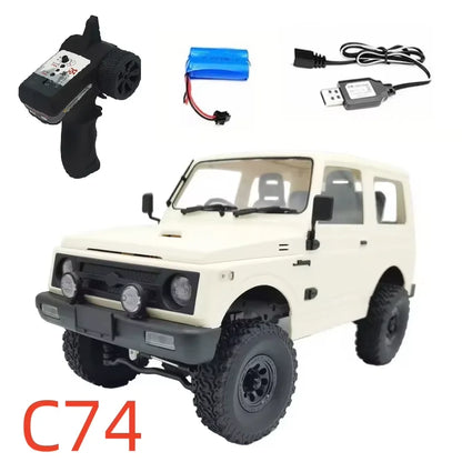 WPL Cars RC Car 4WD Radio Control Off-Road Car RTR KIT Rock Crawler Electric Buggy Moving Machine C54 B24 B16 C24 B36 Assembly-EXPROTAS