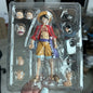 SHF One Piece Portgas D Ace Fire Fist Luffy PVC Movable Action Figure Toy
