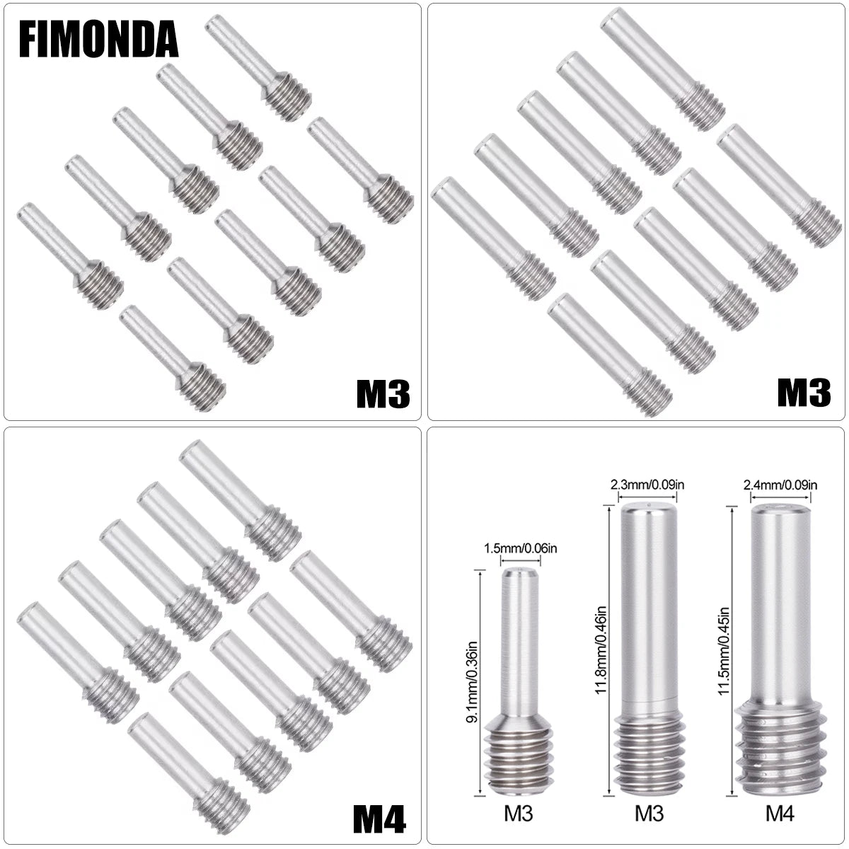 For 1/10 RC Crawler Car 10Pcs Axle Pin Bumper Screw Set SCX10