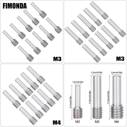 For 1/10 RC Crawler Car 10Pcs Axle Pin Bumper Screw Set SCX10