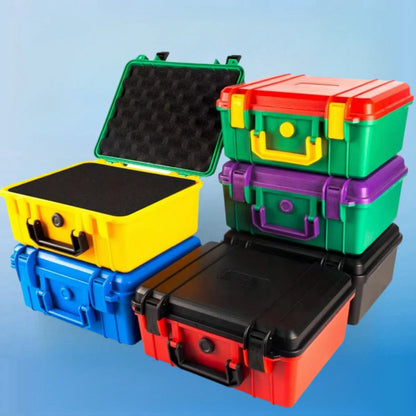Portable Hardware Storage Box Waterproof Shockproof Dustproof Case 280x240x130mm