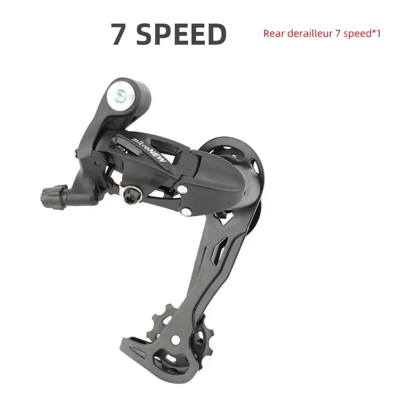 MicroNEW MTB Shifter Lever 3x7 3x8 3x9 3x10 3x11 Speed Front Rear Trigger Shift