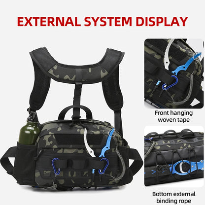 Tactical Chest Bag Outdoor Men Vest Lightweight Sports Hunting Cycling Bags