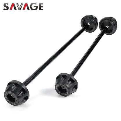 For  Front Rear Axle Crash Sliders for Yamaha MT-07 FZ-07 XSR700 2014-2024