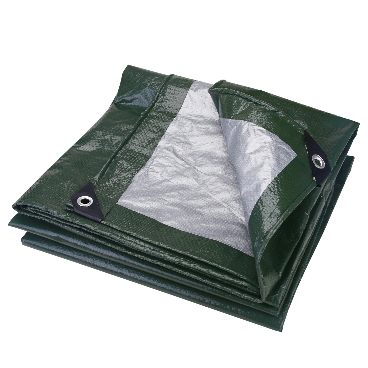 Waterproof Tarp Cover Heavy Duty Tarpaulin 3x3M Camping Ground Sheet