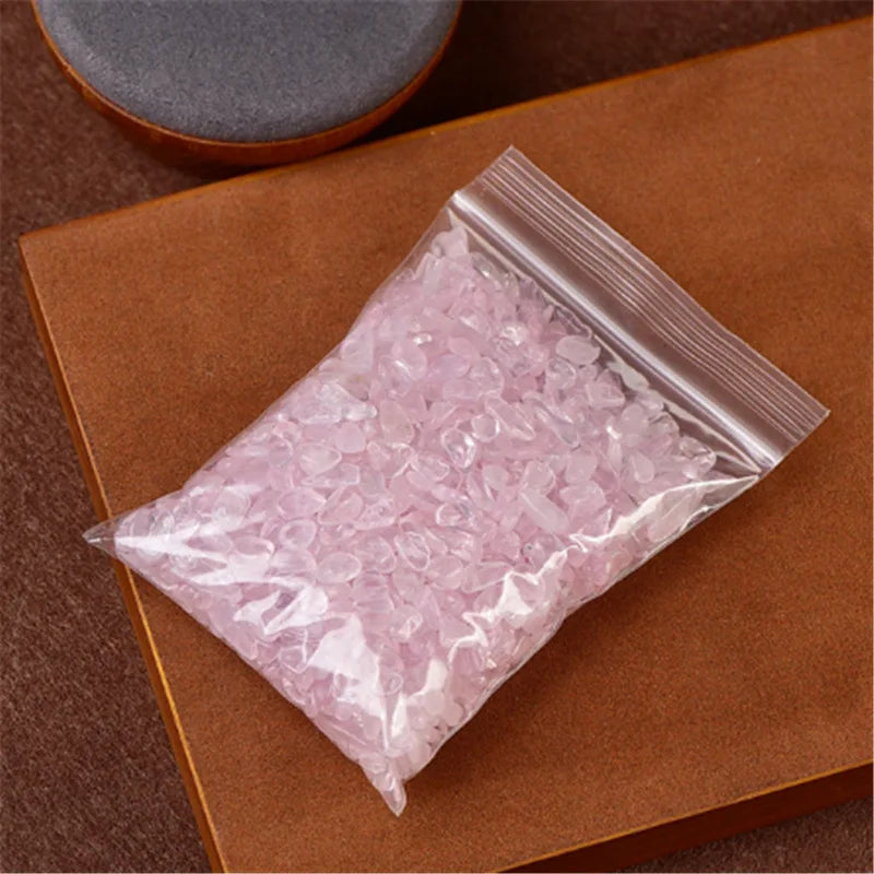 Natural Crystal Pebbles 100g Fish Tank Aquarium Decor Agate Chips