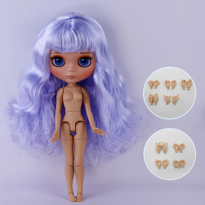 ICY DBS Blythe Doll Tan Skin Matte Face 1/6 BJD Joint Body Neo BL2240