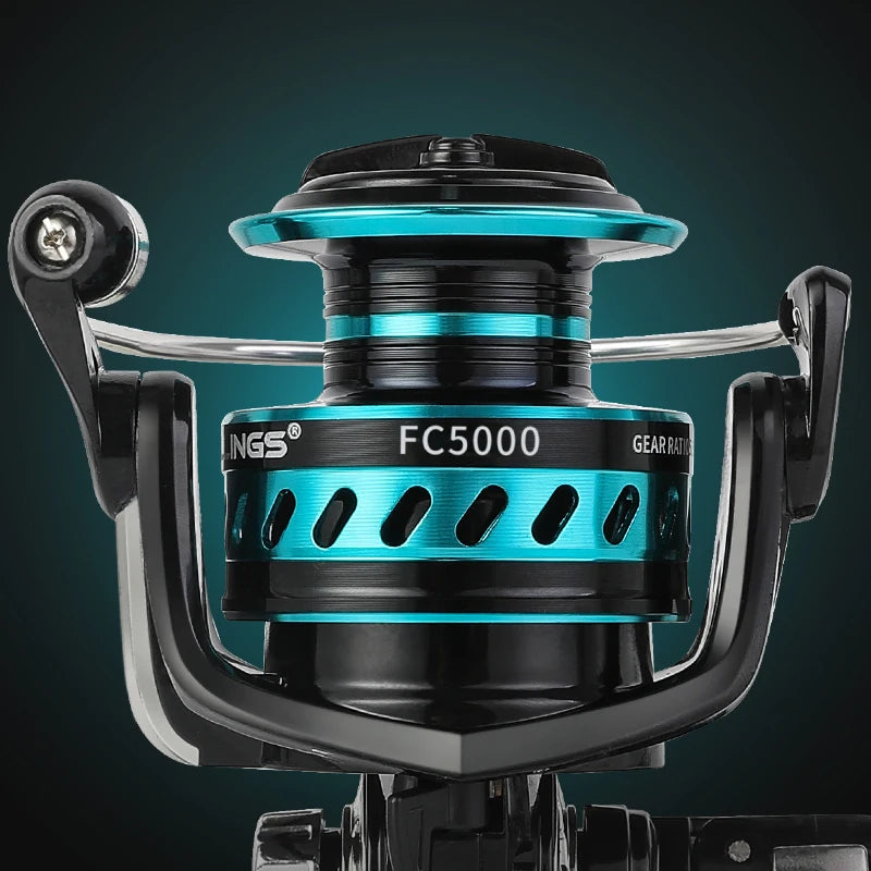 BILLINGS 1000-7000 Series Spinning Fishing Reel 10KG Max Drag for All Waters