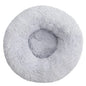 40-90cm Cat Bed Plush Round Soft Warm Cushion for Dog Pet Winter Sleeping