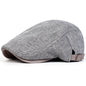 Men's Newsboy Caps British Painters Hats Adjustable Summer Berets