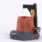 1PCS Mini House Model Resin Ornament for Garden Landscaping Decor