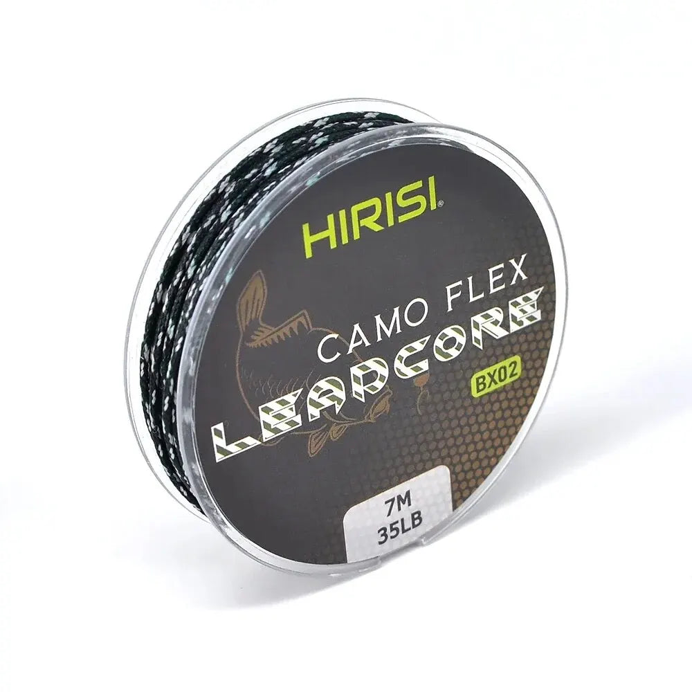 Hirisi 35lb 7m Leadcore Carp Fishing Line Braided Lead Hair Rig Tackle