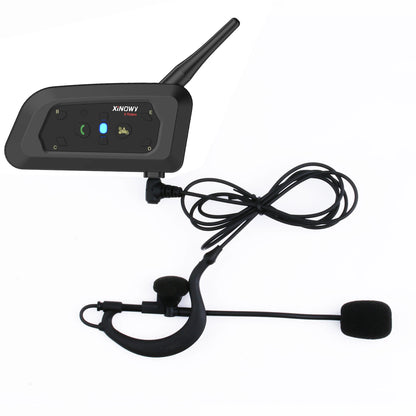 XiNOWY V6C PRO Bluetooth Full Duplex Referee Intercom Headset 1200m Earhook (2 Referees)