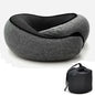 Memory Foam U-Shape Travel Neck Pillow Soft Portable Adjustable Support