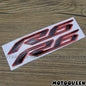For YZF R6 YZF6000 Stickers Motorcycle 3D Chrome Reflective Decals Tank Pad Shell Body Wind  Fairing Pvc-EXPROTAS
