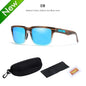 2025 KDEAM Polarized Sunglasses Red Mirror Lens Unisex Outdoor Eyewear
