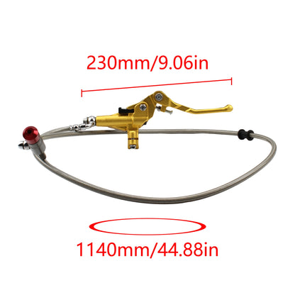 Universal 1200mm Hydraulic Brake & Clutch Levers for Dirt Bike Enduro Motocross