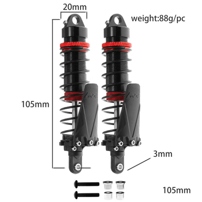 Shock Absorber 1/10 RC Crawler Damper Aluminum Upgrade 90/95/105/115mm