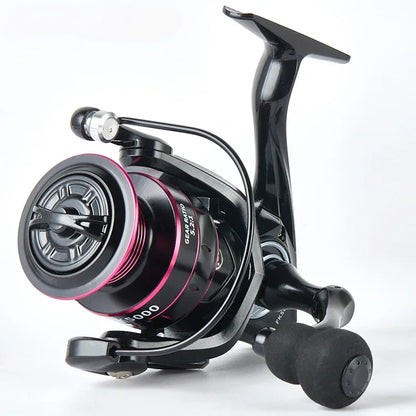 Spinning Reels 8KG-12KG Max Drag Carrete de pesca 5.2:1 Metal Handle Fishing Reel Coils Saltwater Reel for Fishing Accessories