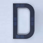 Solar House Number Light LED Address Plaque Sign for Door Wall Outdoor