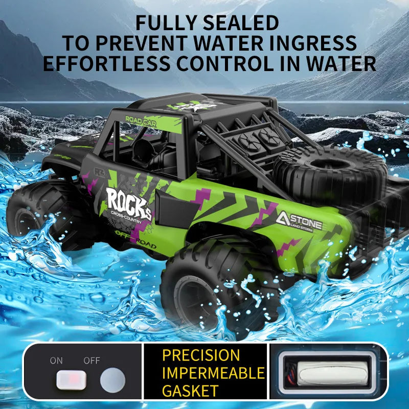 JJRC Q191 Amphibious RC Car 2.4G 4WD Off-Road Climbing Truck Toy Gift