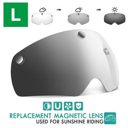 VICTGOAL Cycling Helmet Photochromic Lens Magnetic Lenses Bicycle Eye Polarized Goggles Sports Glasses MTB Road Bike Accessories-EXPROTAS