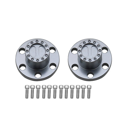 1/10 RC Crawler Metal Wheel Center Dust Caps 6-Hole for 1.9" & 2.2" Wheels - EXPROTAS