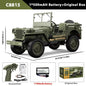 C8815 1/10 RC Willys Jeep 1941 4WD Crawler Military Truck Off-Road RTR Car