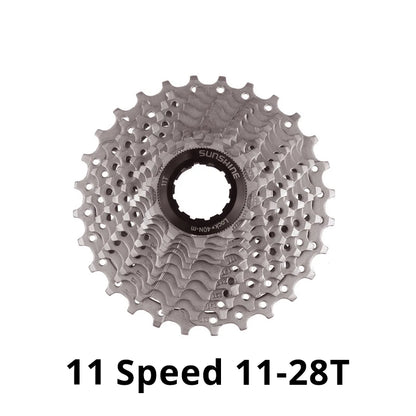 SUNSHINE 11-Speed HG Cassette 11-28T to 11-52T for SRAM/Shimano HG Hub