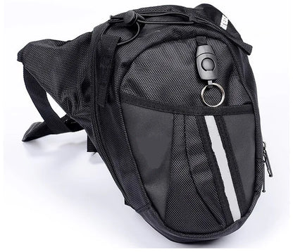 Motorcycle Leg Bag Waterproof Thigh Waist Pack Drop Hip Belt for Bikers