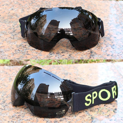 Lightweight Ski Goggles UV400 Anti-Fog Snowboard Eyewear Men Women Winter Adult