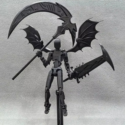 3D Printed Robot 13 Action Figure Multi-Jointed Desktop Decoration